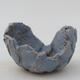 Ceramic shell 7 x 7 x 5 cm, color blue - 1/3
