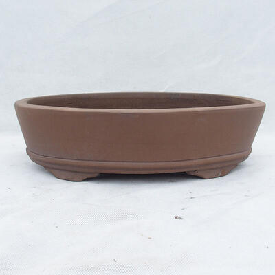 Bonsai bowl 36 x 24 x 9 cm, gray color - 1