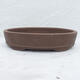 Bonsai bowl 31 x 20 x 7 cm, gray color - 1/7