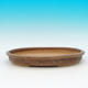 Bonsai ceramic bowl CEJ 4, light brown - 1/3