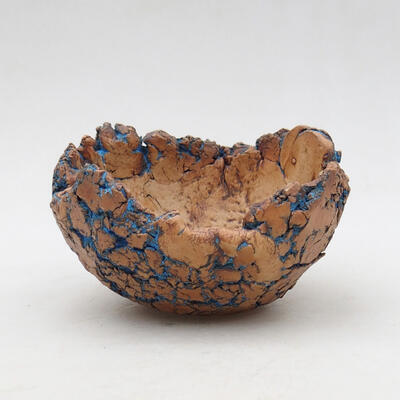 Ceramic Shell 9 x 8.5 x 5 cm, color natural blue - 1