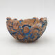 Ceramic shell 10 x 9 x 5.5 cm, color natural blue - 1/3