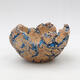 Ceramic Shell 9 x 9 x 5.5 cm, color natural blue - 1/3