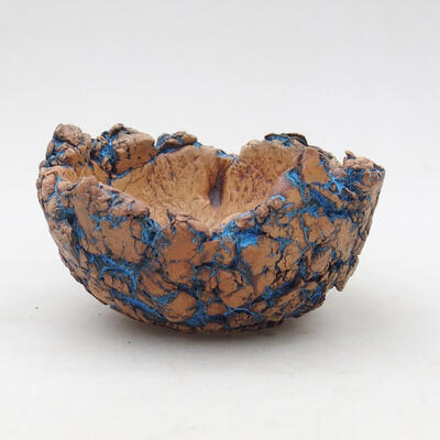Ceramic Shell 9 x 9 x 5.5 cm, color natural blue - 1