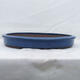 Bonsai bowl 43 x 35 x 6 cm, color blue - 1/7