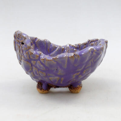 Ceramic Shell 9 x 9 x 6.5 cm, color purple - 1