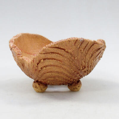 Ceramic shell 9 x 9.5 x 5 cm, natural color - 1