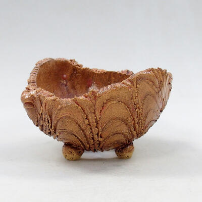Ceramic shell 9.5 x 9 x 6 cm, natural color - 1