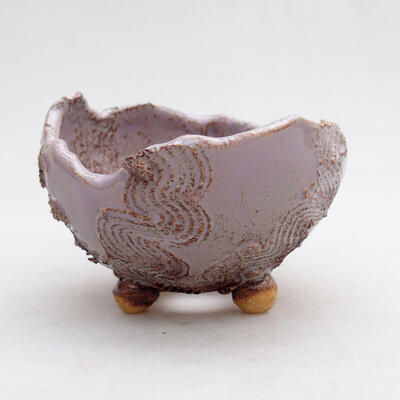 Ceramic shell 9 x 8.5 x 6.5 cm, color pink - 1