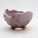 Ceramic shell 9 x 8.5 x 6.5 cm, color pink - 1/3