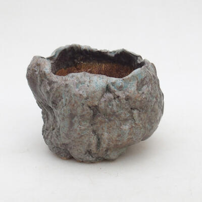 Ceramic shell 8.5 x 7.5 x 6 cm, color gray - 1
