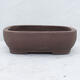 Bonsai bowl 31 x 24 x 9.5 cm, gray color - 1/7