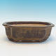 Bonsai ceramic bowl CEJ 53, brown - 1/3