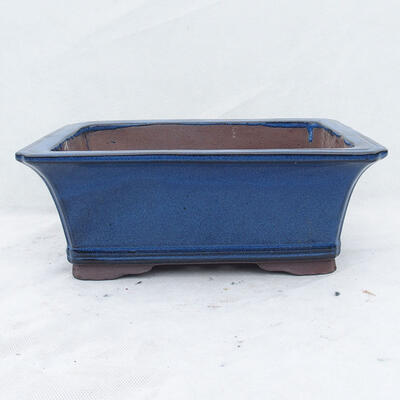 Bonsai bowl 33 x 23 x 12 cm, color blue - 1