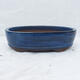 Bonsai bowl 30 x 20 x 7 cm, color blue - 1/7