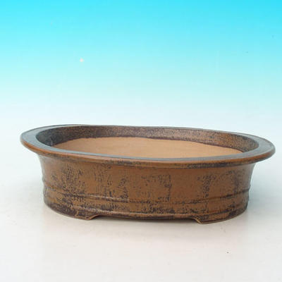 bonsai bowl CEJ 55, brown - 1