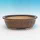 Bonsai ceramic bowl CEJ 56, brown - 1/3