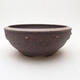 Ceramic bonsai bowl 15.5 x 15.5 x 6.5 cm, color cracked - 1/3