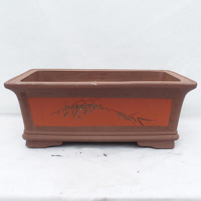Bonsai bowl 50 x 31 x 19 cm, gray color - 1
