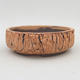 Ceramic bonsai bowl 21 x 21x 7 cm, color cracked - 1/4