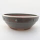 Ceramic bonsai bowl 18 x 18 x 6 cm, color green - 1/3