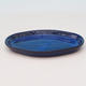 Bonsai water tray H 05 - 10 x 7,5 x 1 cm, blue - 10 x 7.5 x 1 cm - 1/3