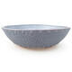 Ceramic bonsai bowl 17 x 17 x 4.5 cm, metal color - 1/3