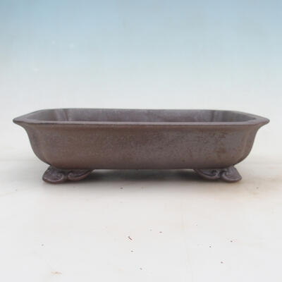 Bonsai bowl 25 x 18.5 x 6 cm, natural color - 1