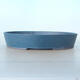 Ceramic bonsai bowl 32 x 24 x 6 cm, color blue - 1/3