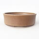 Ceramic bonsai bowl 25 x 25 x 7.5 cm, color brown - 1/3