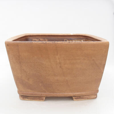 Ceramic bonsai bowl 27 x 27 x 15.5 cm, color brown - 1