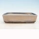 Bonsai bowl 37 x 26 x 9.5 cm, gray-beige color - 1/5