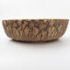 Ceramic bonsai bowl 29 x 29 x 8.5 cm, color cracked - 1/3