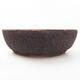 Ceramic bonsai bowl 28 x 28 x 9 cm, color cracked - 1/3