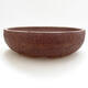 Ceramic bonsai bowl 21 x 21 x 6 cm, cracked color - 1/3
