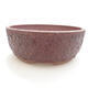 Ceramic bonsai bowl 19.5 x 19.5 x 7.5 cm, cracked color - 1/3