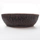 Ceramic bonsai bowl 29 x 29 x 9 cm, color cracked - 1/3