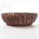 Ceramic bonsai bowl 27 x 27 x 8 cm, color cracked - 1/3