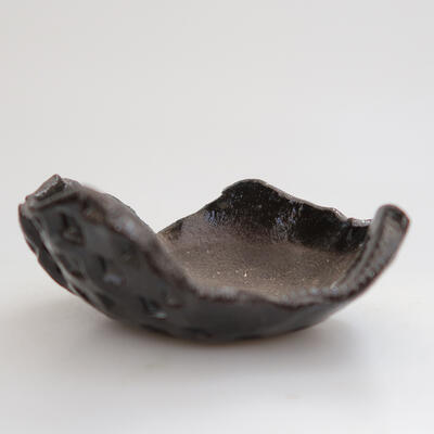 Ceramic Shell 9 x 8 x 3.5 cm, color black - 1