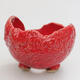Ceramic shell 8 x 8 x 6 cm, color red - 1/3