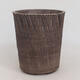 Ceramic bonsai bowl 15 x 15 x 17.5 cm, cracked color - 1/3