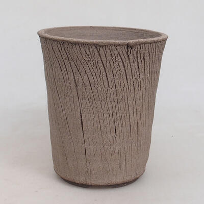 Ceramic bonsai bowl 13.5 x 13.5 x 15.5 cm, color cracked - 1