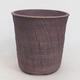 Ceramic bonsai bowl 17 x 17 x 17 cm, color cracked - 1/3