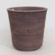 Ceramic bonsai bowl 16.5 x 16.5 x 16.5 cm, color cracked - 1/3