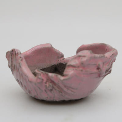 Ceramic shell 8 x 7 x 4 cm, color pink - 1