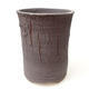 Ceramic bonsai bowl 11.5 x 11.5 x 15 cm, color cracked - 1/3