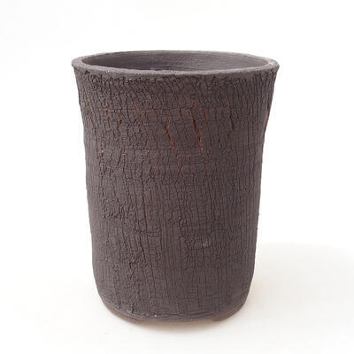 Ceramic bonsai bowl 12 x 12 x 16 cm, color cracked - 1