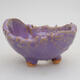 Ceramic shell 9 x 9 x 5 cm, color purple - 1/3