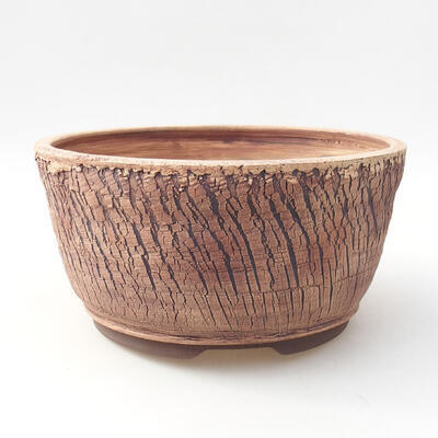 Ceramic bonsai bowl 21.5 x 21.5 x 10.5 cm, color cracked - 1