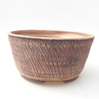 Ceramic bonsai bowl 21.5 x 21.5 x 10.5 cm, color cracked - 1